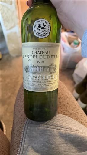 Bordeaux Entre-deux-mers Château Canteloudette 2018
