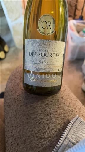 Languedoc y Rosellón País de Oc Domaine Des Sources Chardonnay 2019