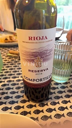 La Rioja Rioja Comportillo Reserva 2018