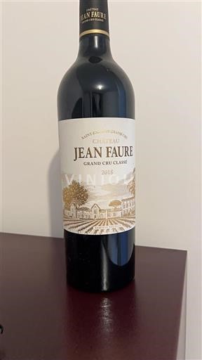 Bordeaux Saint-Émilion Grand Cru Château Jean Faure 2018