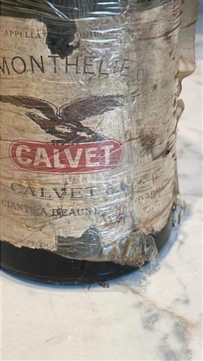 Burgundy Monthélie Calvet 1957