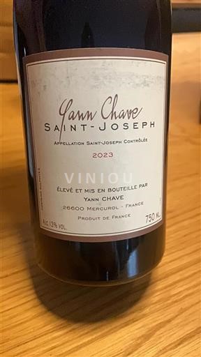 Údolí Rhôny Saint-Joseph Yann Chave 2023