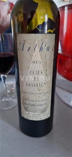 Bordeaux Ospecificerad Château Arthus 2005
