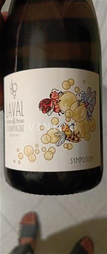 Šampanja Šampanjec Laval Aurore & Florian Symposium Neleten.