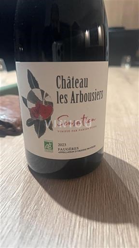 Languedoc Faugères Château Les Arbousiers Sensation 2023