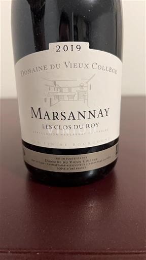 Burgundsko Marsannay Domaine Vieux College Les Clos du Roy 2019