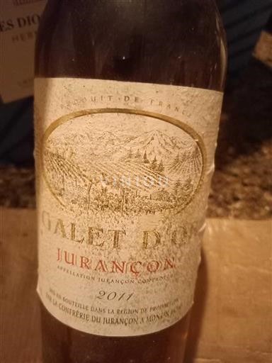 Sydväst Jurançon Galet Or 2011