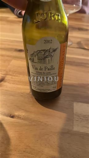 Jura Côtes-du-jura Domaine Morelthibaut Vin de Paille 2002