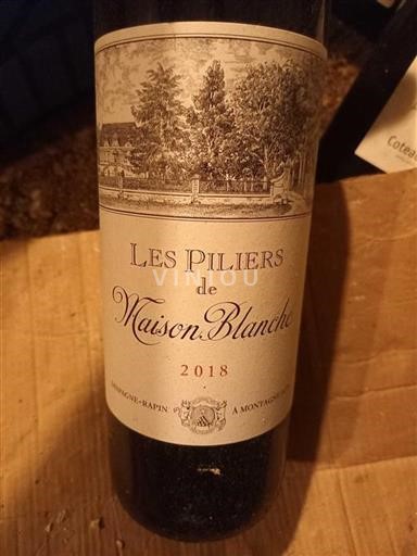 Burdeos Montagne-Saint-Émilion Maison Blanche Les Piliers 2018