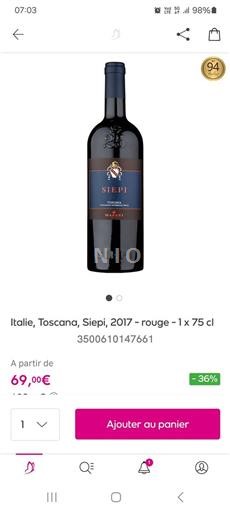 Toscane Niet gespecificeerd Mazzei Siepi 2017