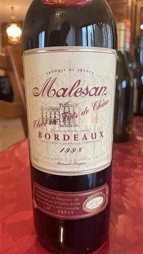 Bordéus Malesan 1998