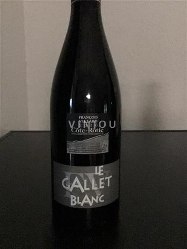 Vallée du Rhône Côte-rôtie François Villard Le Gallet Blanc 2016