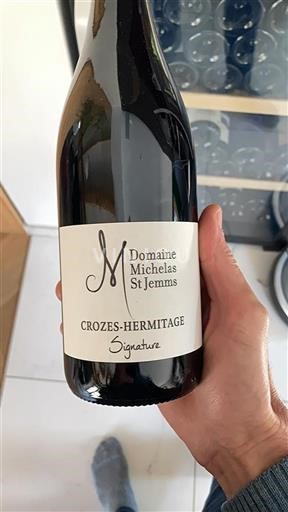 Vallée du Rhône Crozes-hermitage Michelas St Jemms Signature 2023