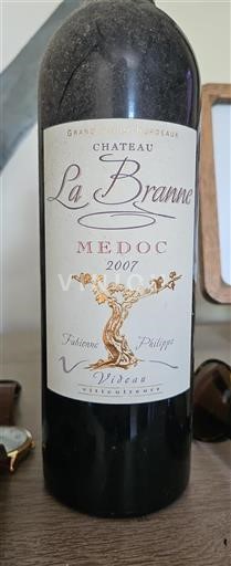 Bordeaux Médoc Château La Branne 2007