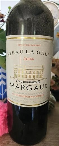Bordeaux Margaux Cru Bourgeois Château La Galiane 2004