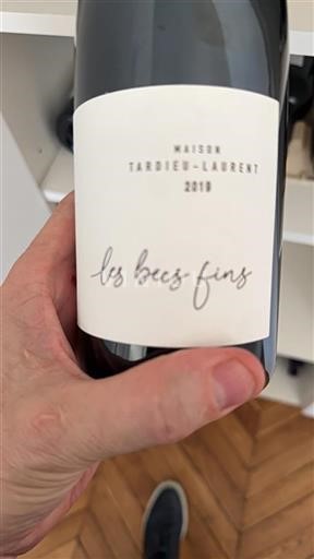 Vin Rouge sec Les Becs Fins Maison Tardieu-Laurent 2019 France Vallée du Rhône AOC