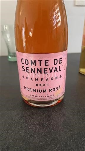 Champaña Champán Comte De Senneval Premium Rosé Sin añada