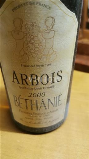 Jura Arbois Fruitière Vinicole Arbois Béthanie 2000