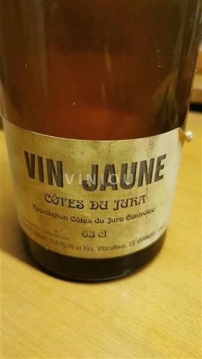 Jura Côtes-du-jura Hubert Clavelin Et Fils Vin Jaune Ikke årgangsbestemt