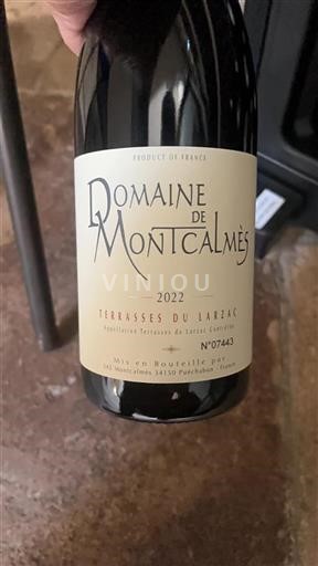 Languedoc Terrasses-du-larzac Domaine Montcalmès 2022