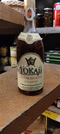 Tokaj Nespecifikováno Tokajhegyaljai Szamorodni Édes 1988