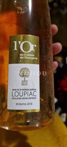 Bordeaux Loupiac Château L'orangerie L'Or 2018