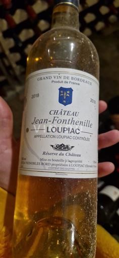 Bordeaux Loupiac Château Jean Fonthenille Réserve du Château 2018