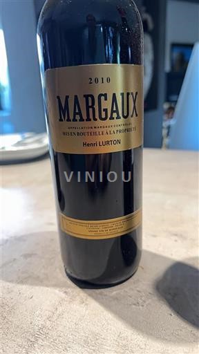 Bordeaux Margaux Grand Cru Henri Lurton 2010