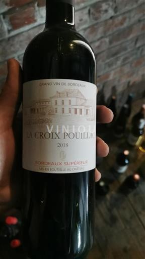 Bordeaux Bordeaux Supérieur La Croix Pouillac 2018