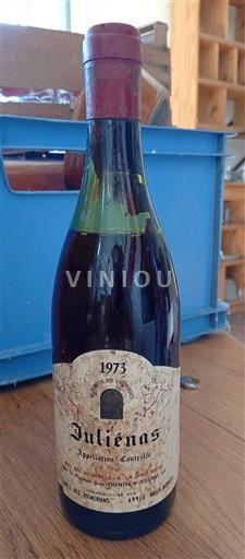 Beaujolais Juliénas Jean Chantin 1973