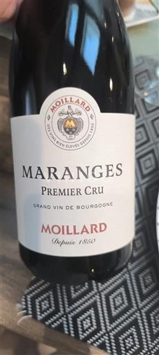 Bourgogne Maranges Premier Cru Domaine Moillard 2021