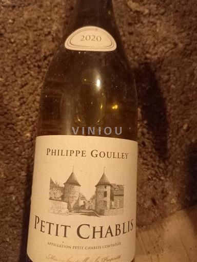 Bourgogne Petit-chablis Philippe Goulley 2020