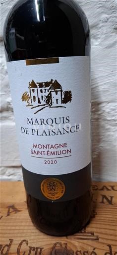 Bordeaux Montagne-saint-émilion Marquis De Plaisance 2020