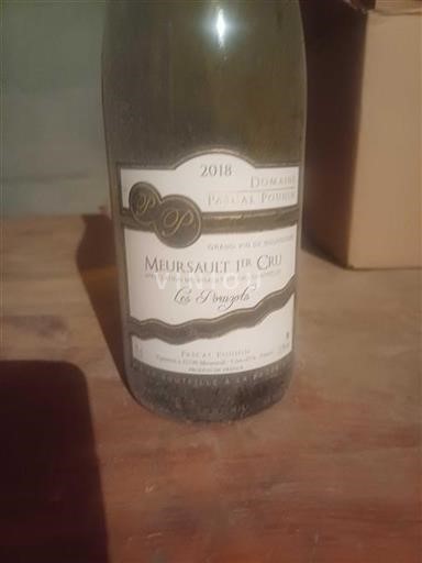 Bourgondië Meursault Premier Cru Domaine Pascal Pouhlin Les Pougots 2018