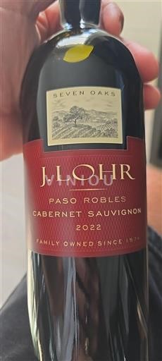 AVA californiane Paso Robles J. Lohr Seven Oaks 2022