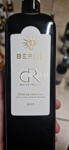 Provence Côtes-de-Provence Berne Grande Récolte 2017