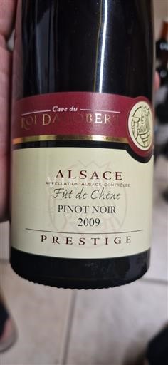 Alsace Cave Du Roi Dagobert Fût de Chêne 2009