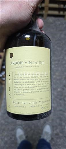 Jura Arbois Domaine Rolet Père Et Fils Vin Jaune 2013