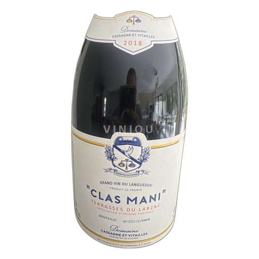 Languedoc Terrasses-du-larzac Clas Mani 2018