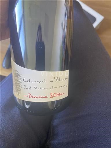 Alsace Crémant d'Alsace Domaine Bohn 2020