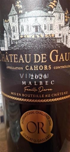 Zuidwest-Frankrijk Cahors Château Gaudou 2020