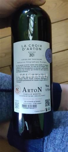 Southwest Côtes de Gascogne Arton La Croix d'Arton 2021