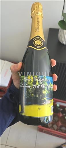 Šampanja Šampanjec Cuvée Réservée À Claudine Joël & Bernard Neleten.