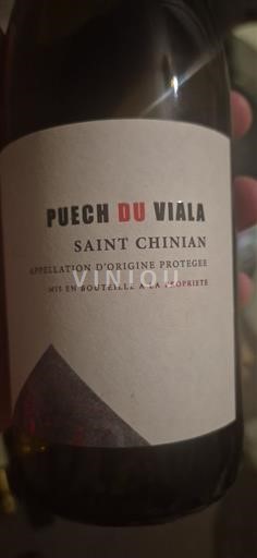 Languedoc Saint-Chinian Puech Du Viala Icke årgångsbetecknad