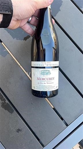 Bourgogne Mercurey Château Etroyes Le Clos des Noiterons 2015