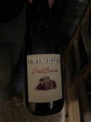 Údolí Loiry Saumur-Champigny Domaine Paul Buisse 2022