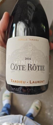 Valle del Rodano Côte-rôtie Tardieu Laurent 2016