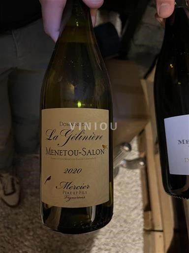 Dolina Loare Menetou-Salon Domaine La Gélinière 2020