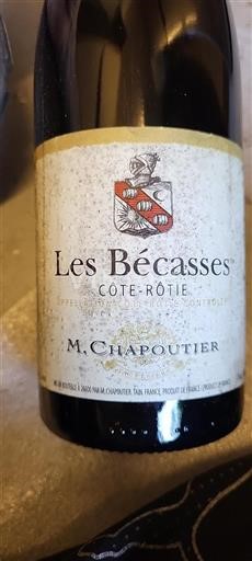 Údolí Rhôny Côte-rôtie M. Chapoutier Les Bécasses 2009