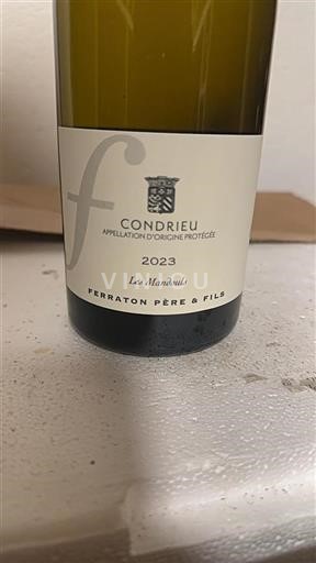 Údolí Rhôny Condrieu Ferraton Père & Fils Les Mandouls 2023